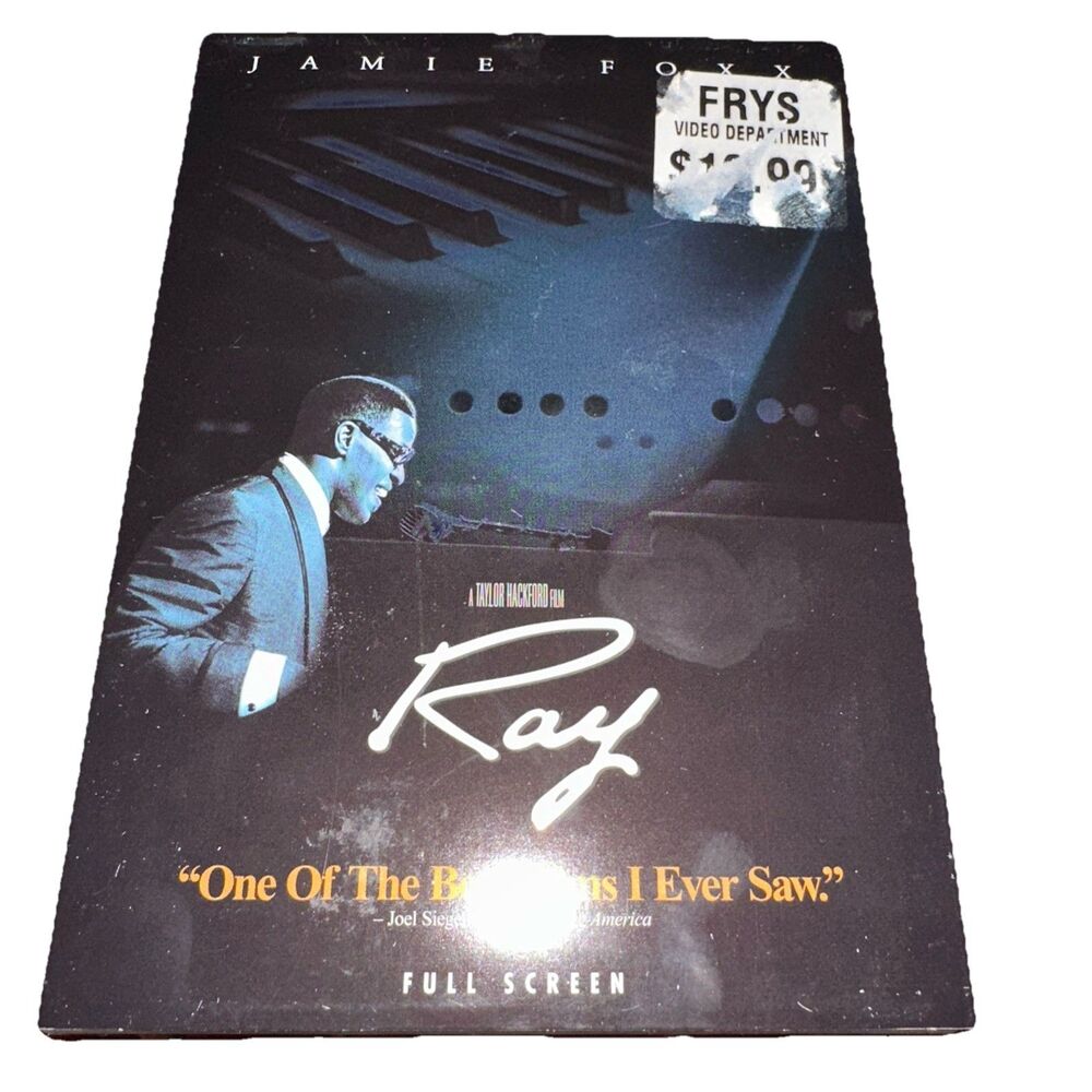 Ray (DVD, 2005, Full Screen)Jamie Foxx